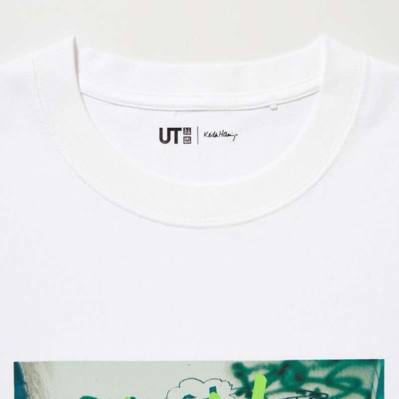 Uniqlo Keith Haring UT Short Sleeve レディース Tシャツ 白 | 2215307