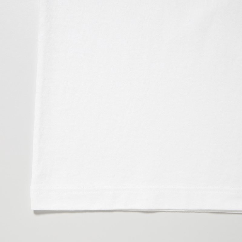Uniqlo L.A. Eats Ut Oversized Short-sleeve Graphic Burger She Wrote メンズ Tシャツ 白 | 4179607