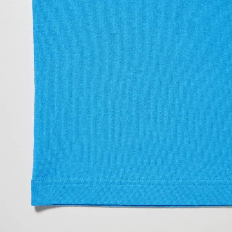 Uniqlo L.A. Eats Ut Oversized Short-sleeve Graphic Pizzanista! メンズ Tシャツ 青 | 9704009