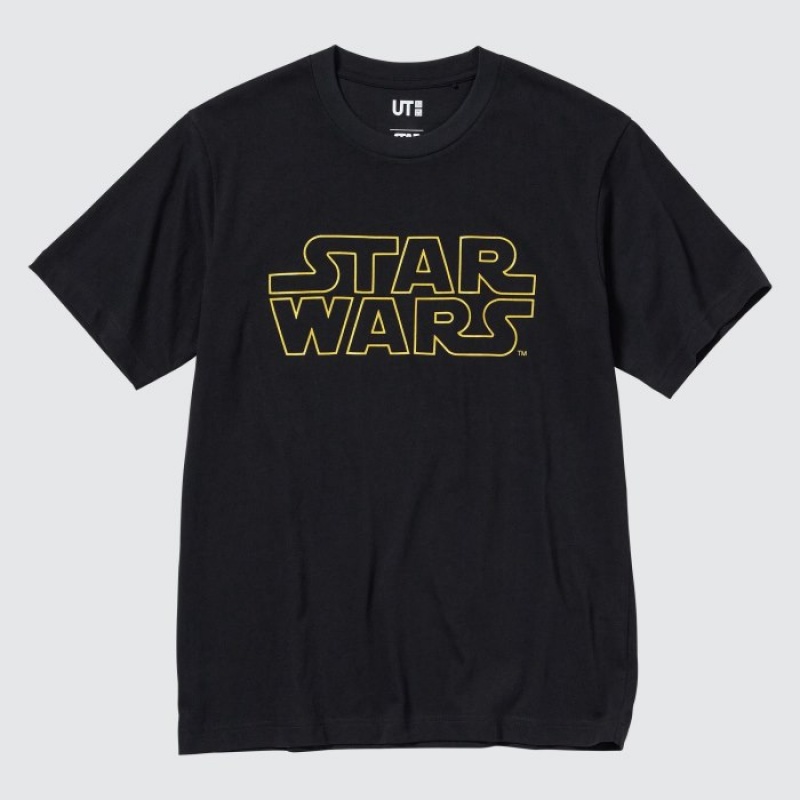 Uniqlo MAGIC FOR ALL FOREVER UT Short-Sleeve レディース Tシャツ 黒 | 5885787