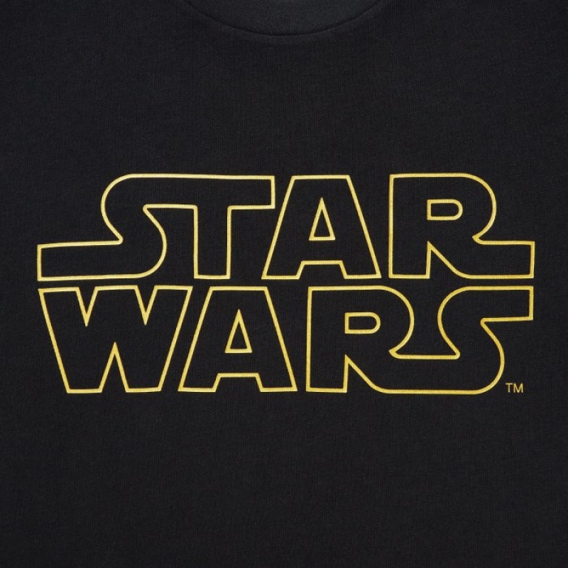 Uniqlo MAGIC FOR ALL FOREVER UT Short-Sleeve レディース Tシャツ 黒 | 5885787