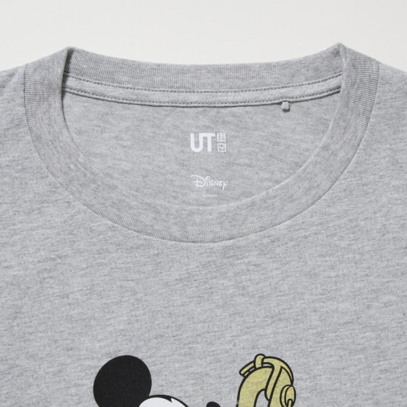 Uniqlo MAGIC FOR ALL FOREVER UT Short-Sleeve レディース Tシャツ グレー | 7226423