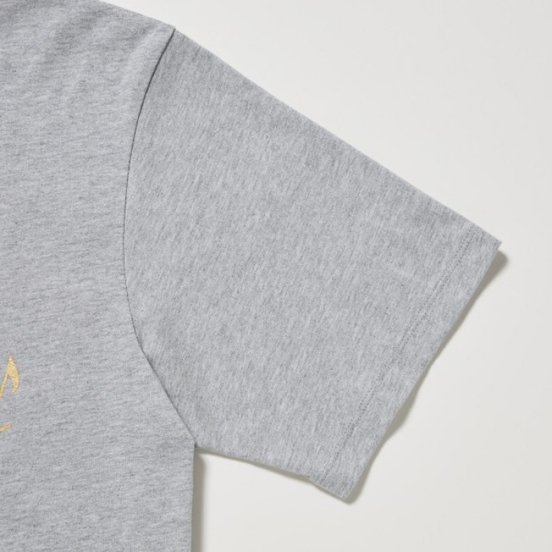 Uniqlo MAGIC FOR ALL FOREVER UT Short-Sleeve レディース Tシャツ グレー | 7226423