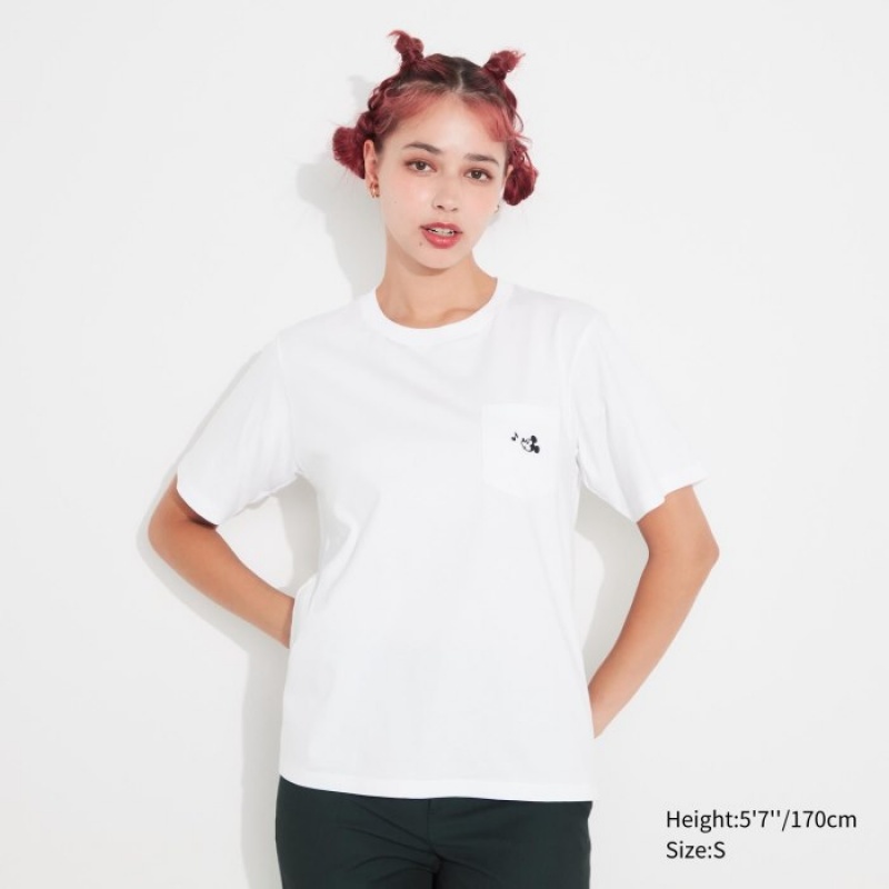 Uniqlo MAGIC FOR ALL FOREVER UT Short-Sleeve レディース Tシャツ 白 | 7528792