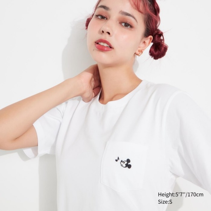 Uniqlo MAGIC FOR ALL FOREVER UT Short-Sleeve レディース Tシャツ 白 | 7528792