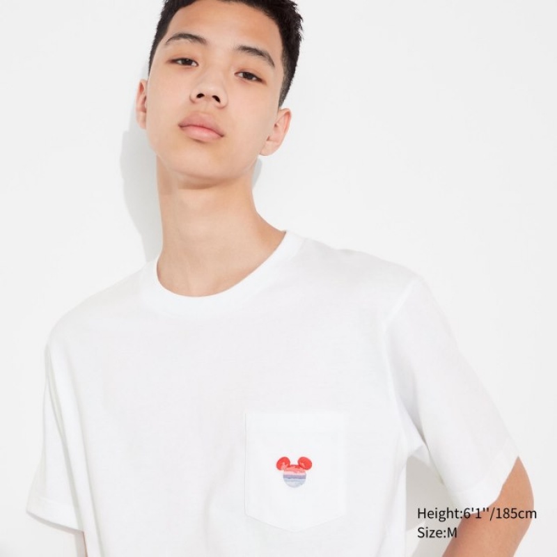 Uniqlo MAGIC FOR ALL FOREVER UT Short-Sleeve レディース Tシャツ 白 | 748233
