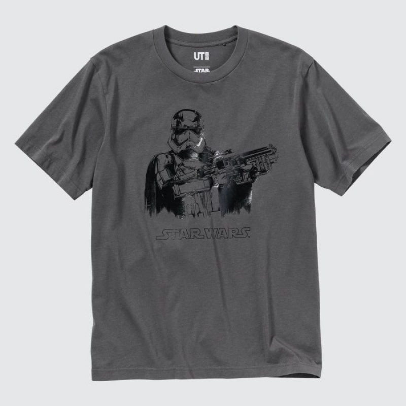 Uniqlo MAGIC FOR ALL FOREVER UT Short-Sleeve レディース Tシャツ グレー | 3452898