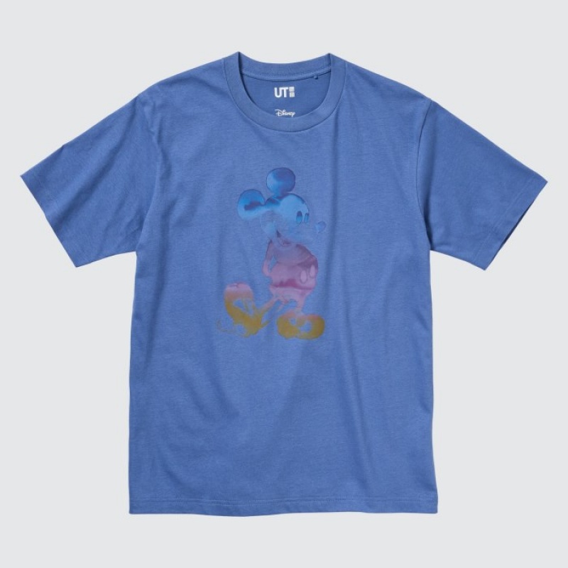 Uniqlo MAGIC FOR ALL FOREVER UT Short-Sleeve レディース Tシャツ 青 | 3369777