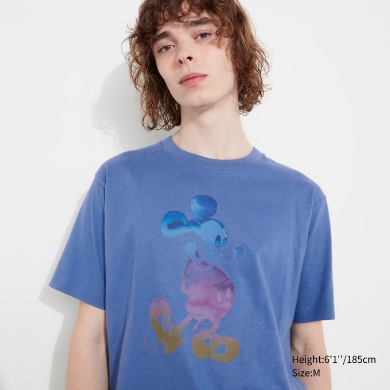 Uniqlo MAGIC FOR ALL FOREVER UT Short-Sleeve レディース Tシャツ 青 | 3369777