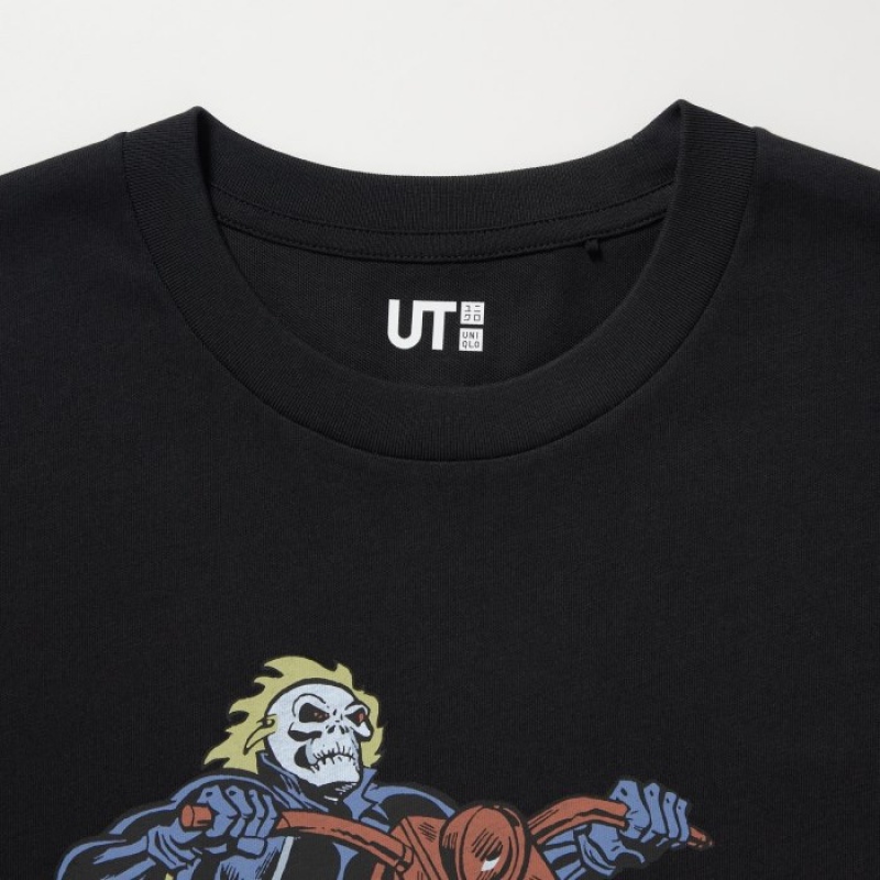 Uniqlo MAGIC FOR ALL FOREVER UT Short-Sleeve レディース Tシャツ 黒 | 4447501