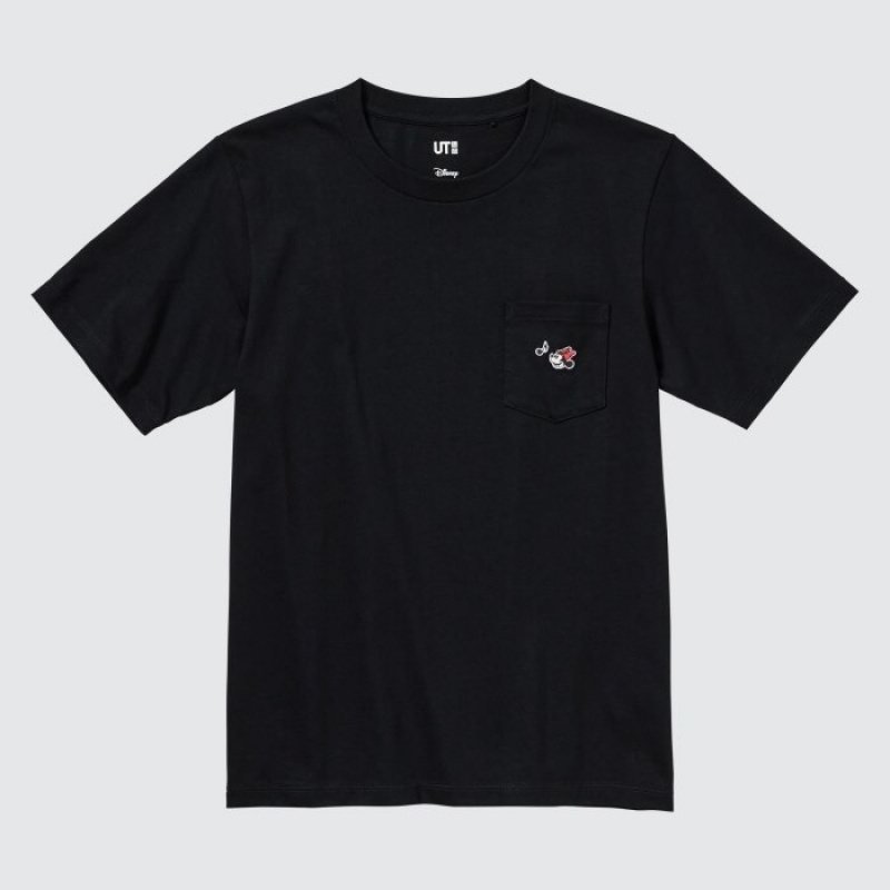 Uniqlo MAGIC FOR ALL FOREVER UT Short-Sleeve レディース Tシャツ 黒 | 3554562