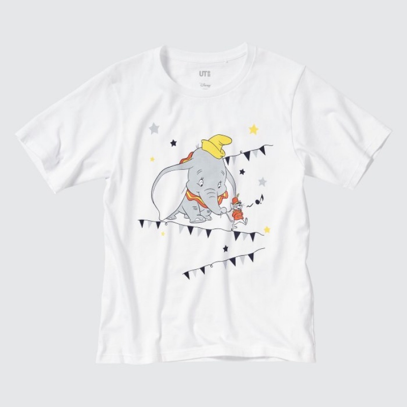 Uniqlo Magic For All Classics Short-Sleeve UT レディース Tシャツ 白 | 5650466
