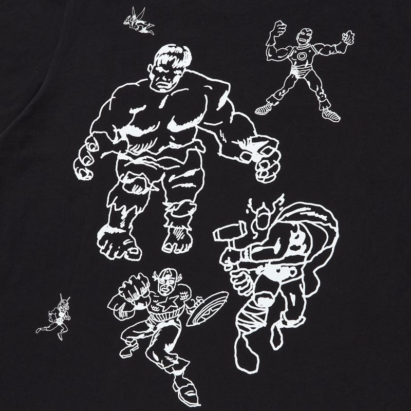 Uniqlo Magic For All Favorites Ut Short-sleeve Graphic メンズ Tシャツ 黒 | 801682