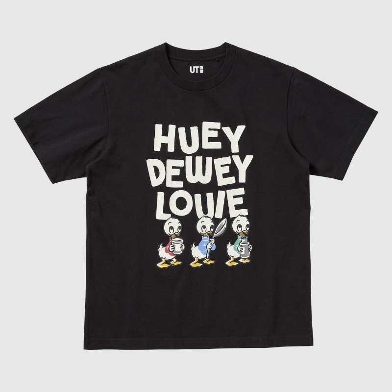 Uniqlo Magic For All Favorites Ut Short-sleeve Graphic メンズ Tシャツ 黒 | 163546