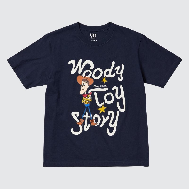 Uniqlo Magic For All Timeless Favorites Ut Short-sleeve Graphic メンズ Tシャツ ネイビー | 8314921