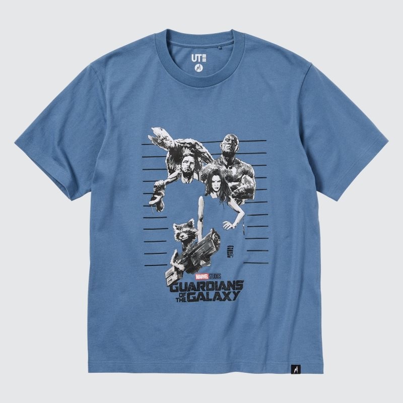 Uniqlo Marvel Art Collection By Mondo Ut Short Sleeve Graphic メンズ Tシャツ 青 | 7154583