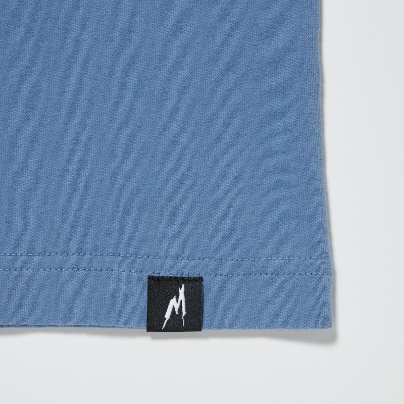 Uniqlo Marvel Art Collection By Mondo Ut Short Sleeve Graphic メンズ Tシャツ 青 | 7154583