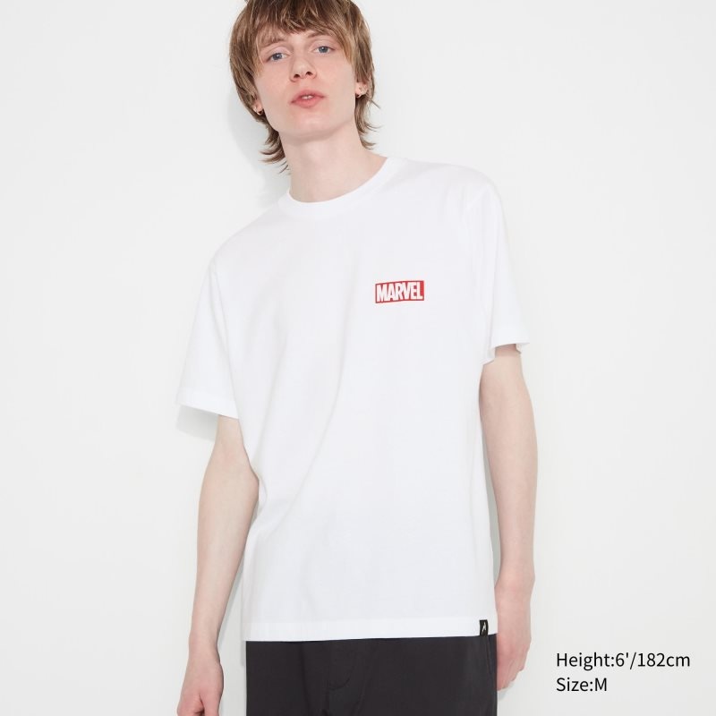 Uniqlo Marvel Art Collection By Mondo Ut Short Sleeve Graphic メンズ Tシャツ 白 | 2091589