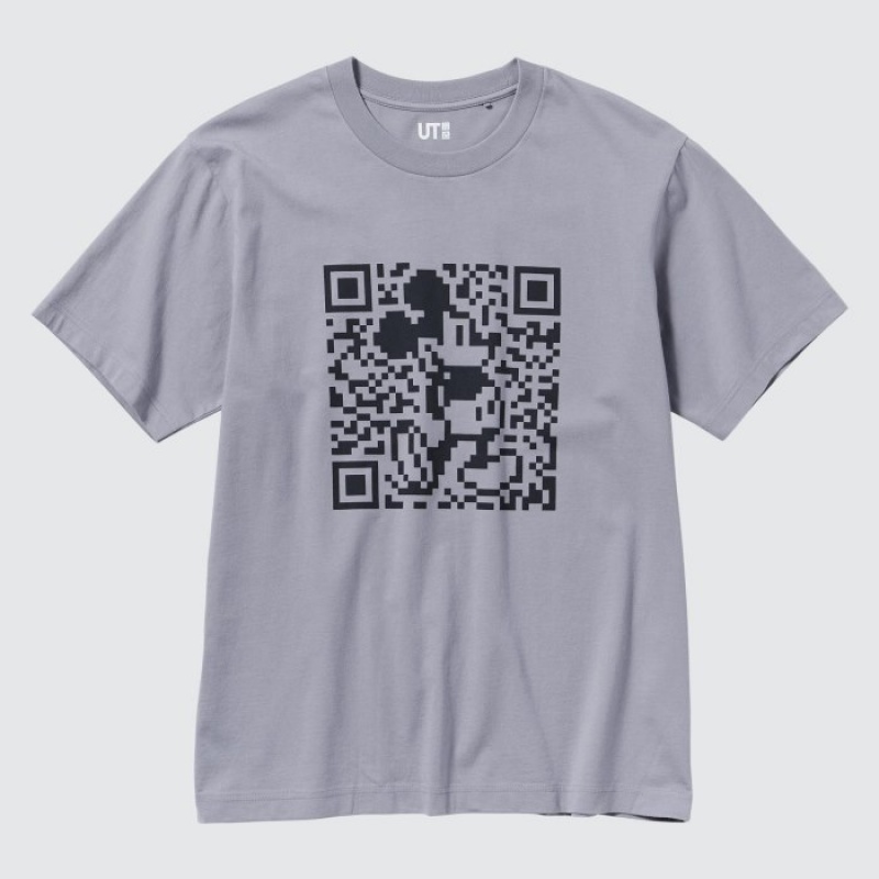 Uniqlo Mickey Stands UT Short Sleeve レディース Tシャツ グレー | 5565260