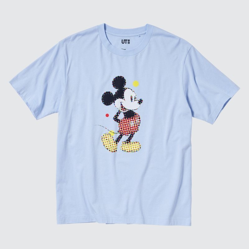 Uniqlo Mickey Stands Ut Short Sleeve Graphic メンズ Tシャツ 青 | 8868212
