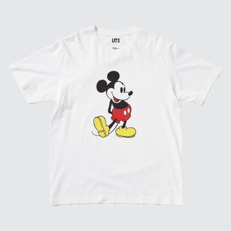 Uniqlo Mickey Stands Ut Short-sleeve Graphic メンズ Tシャツ 白 | 2802989