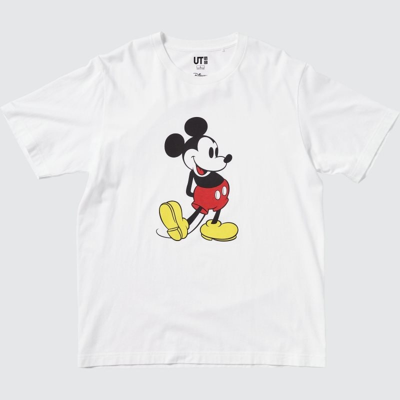 Uniqlo Mickey Stands Ut Short-sleeve Graphic メンズ Tシャツ 白 | 2802989