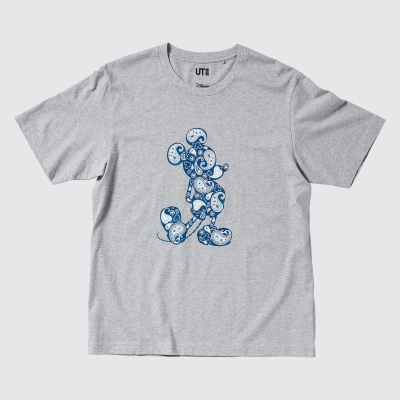Uniqlo Mickey Stands Ut Short-sleeve Graphic メンズ Tシャツ グレー | 3243393
