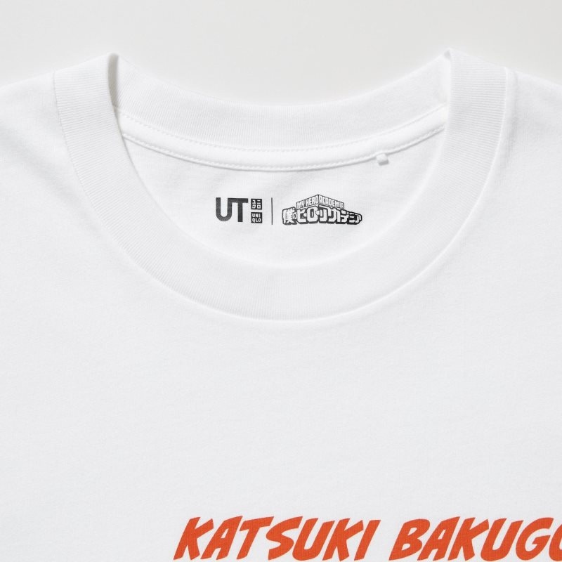 Uniqlo My Hero Academia Ut Short-sleeve Graphic メンズ Tシャツ 白 | 5445032