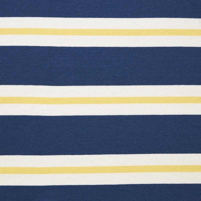 Uniqlo Oversized Striped Half-sleeve メンズ Tシャツ 青 | 7876165