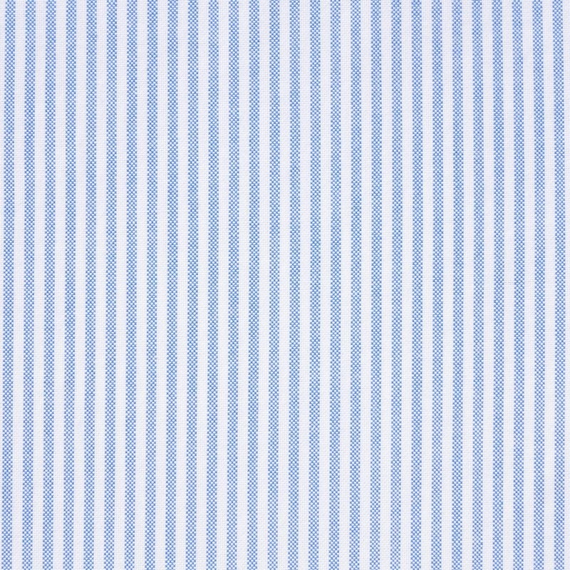 Uniqlo Oxford Striped Slim-fit Long-sleeve メンズ シャツ 青 | 6976012