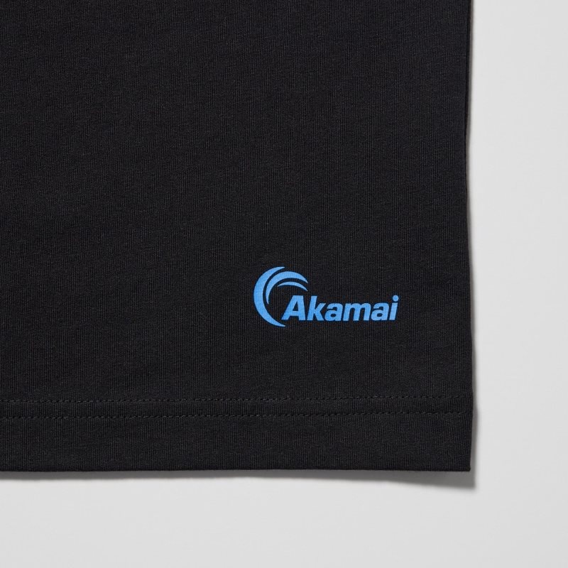 Uniqlo Peace For All Akamai Short-sleeve Graphic メンズ Tシャツ 黒 | 3649700