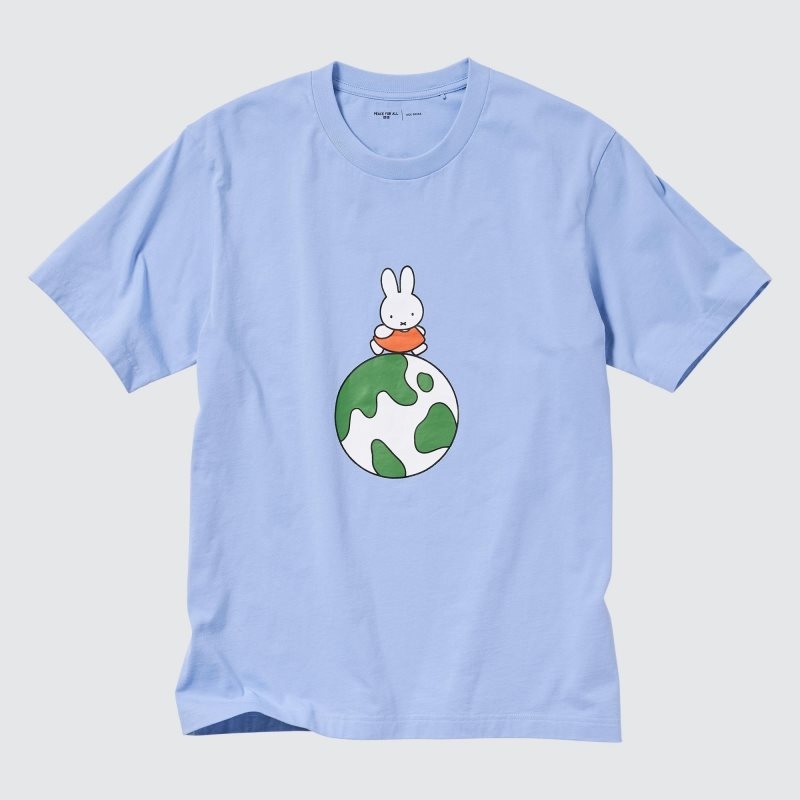 Uniqlo Peace For All Dick Bruna Short-sleeve Graphic メンズ Tシャツ 青 | 2874678