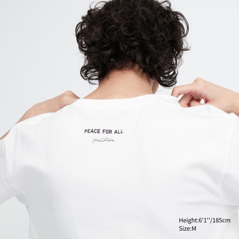 Uniqlo Peace For All Julian Opie Short-sleeve Graphic メンズ Tシャツ 白 | 3981640