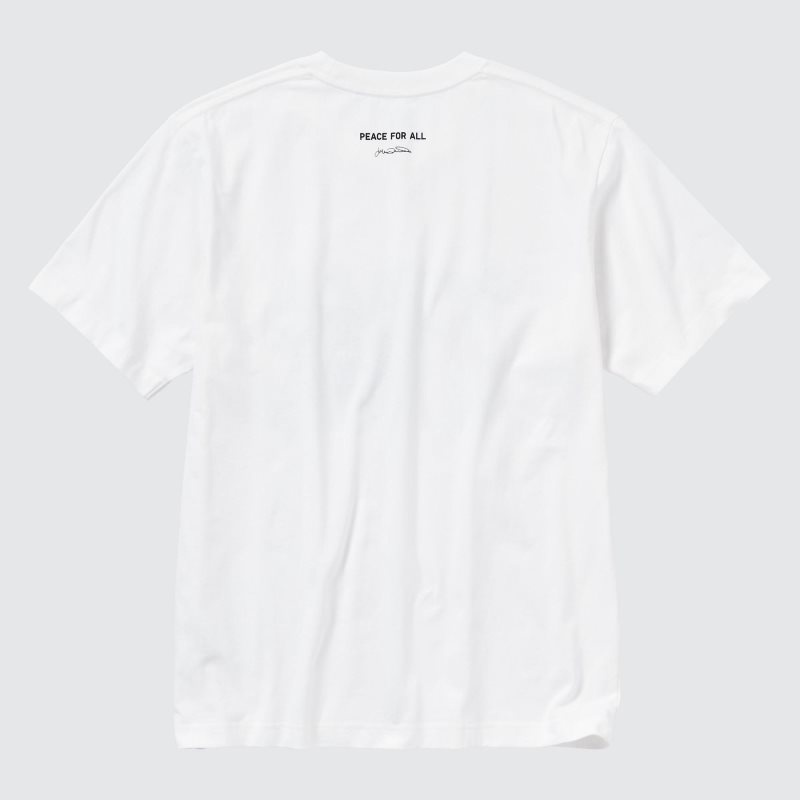 Uniqlo Peace For All Julian Opie Short-sleeve Graphic メンズ Tシャツ 白 | 3981640