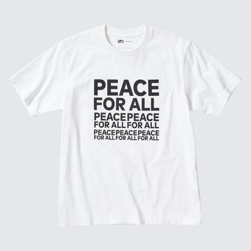 Uniqlo Peace For All Kashiwa Sato Short-sleeve Graphic メンズ Tシャツ 白 | 9293974