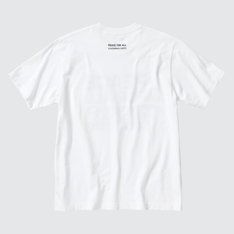 Uniqlo Peace For All Kashiwa Sato Short-sleeve Graphic メンズ Tシャツ 白 | 9293974