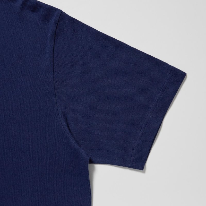 Uniqlo Peace For All Lisa Larson Short-sleeve Graphic メンズ Tシャツ ネイビー | 7271539
