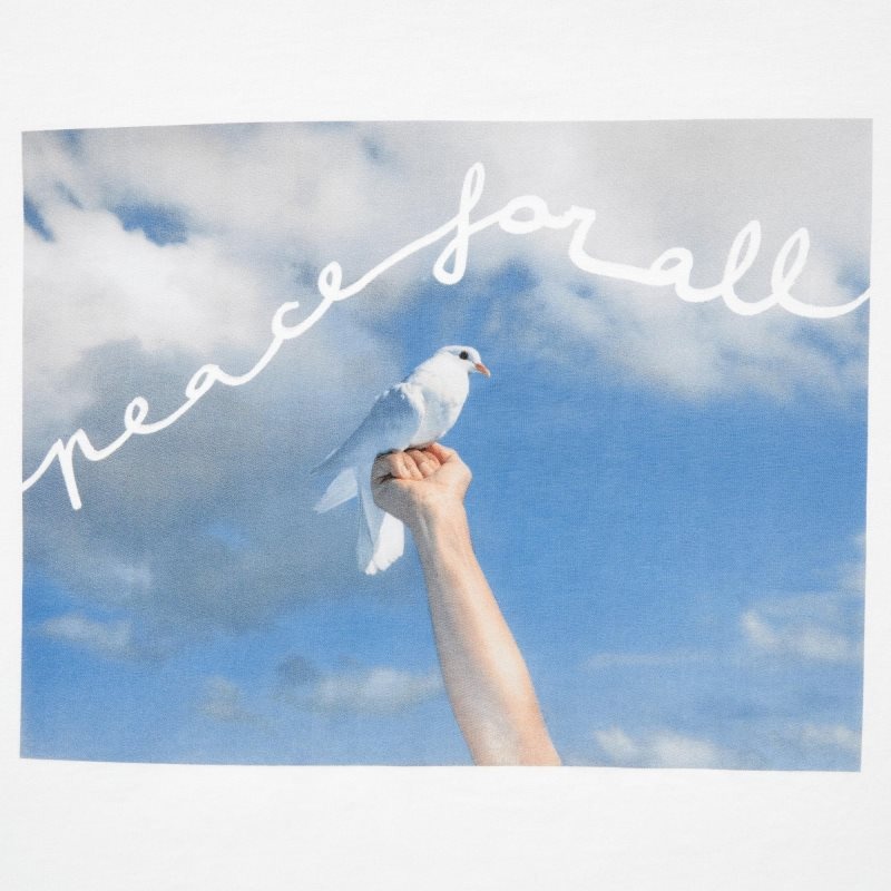 Uniqlo Peace For All Magnum Photos Short-sleeve Graphic メンズ Tシャツ 白 | 7236922