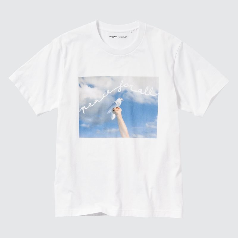 Uniqlo Peace For All Magnum Photos Short-sleeve Graphic メンズ Tシャツ 白 | 7236922