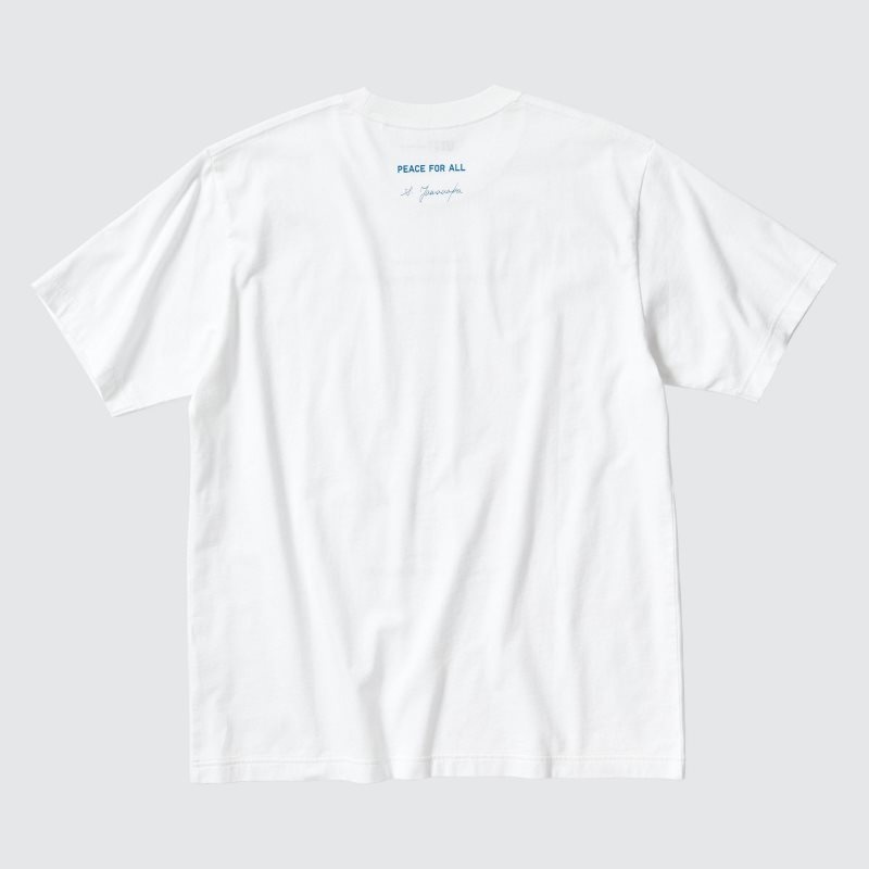Uniqlo Peace For All Shinya Yamanaka Short-sleeve Graphic メンズ Tシャツ 白 | 5184272