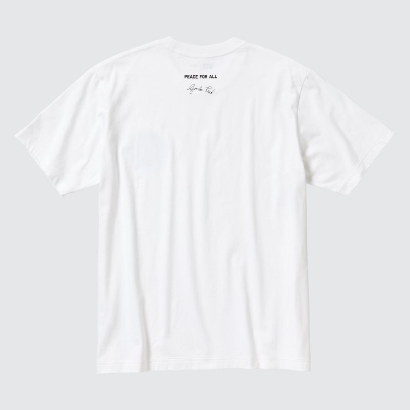 Uniqlo Peace For All Ut Gordon Reid Short-sleeve Graphic メンズ Tシャツ 白 | 2705003