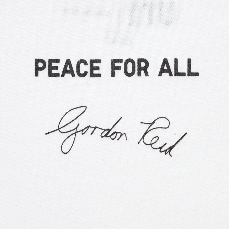 Uniqlo Peace For All Ut Gordon Reid Short-sleeve Graphic メンズ Tシャツ 白 | 2705003