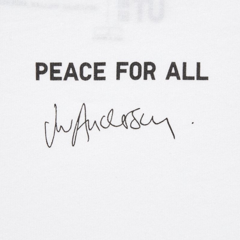 Uniqlo Peace For All Ut Jw Anderson Short-sleeve Graphic メンズ Tシャツ 白 | 4462973