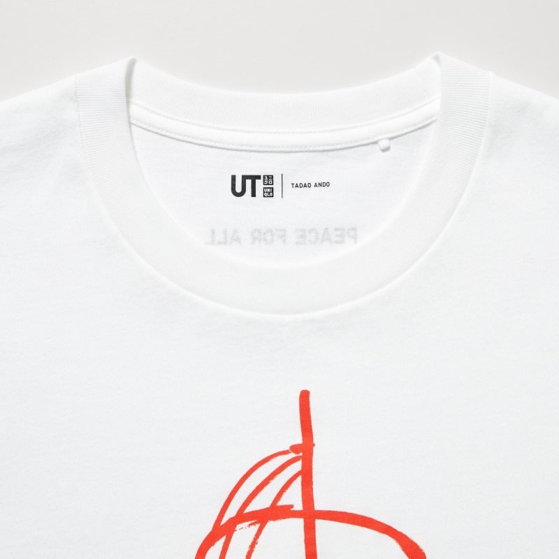 Uniqlo Peace For All Ut Tadao Ando Short-sleeve Graphic メンズ Tシャツ 白 | 8443907