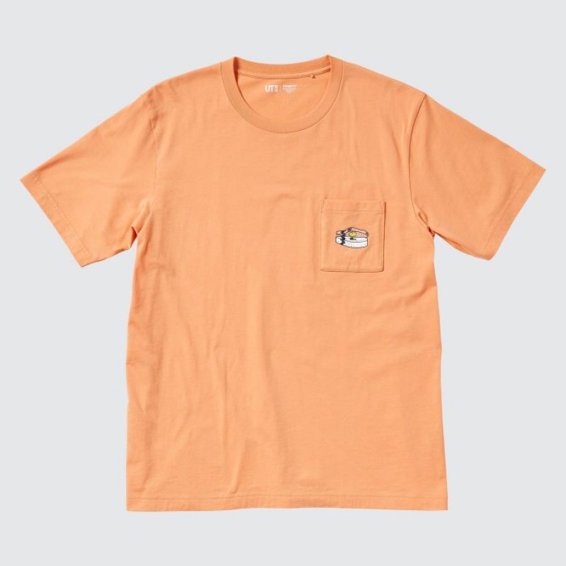 Uniqlo Peanuts Hawaii UT Short Sleeve レディース Tシャツ オレンジ | 2237235
