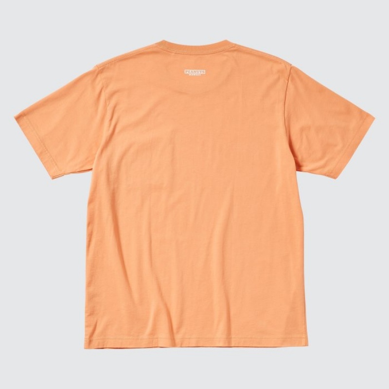 Uniqlo Peanuts Hawaii UT Short Sleeve レディース Tシャツ オレンジ | 2237235