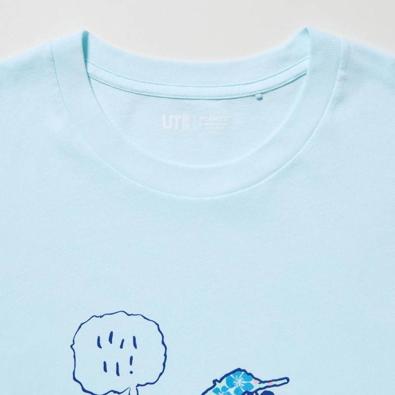 Uniqlo Peanuts Hawaii Ut Short Sleeve Graphic メンズ Tシャツ 緑 | 163972