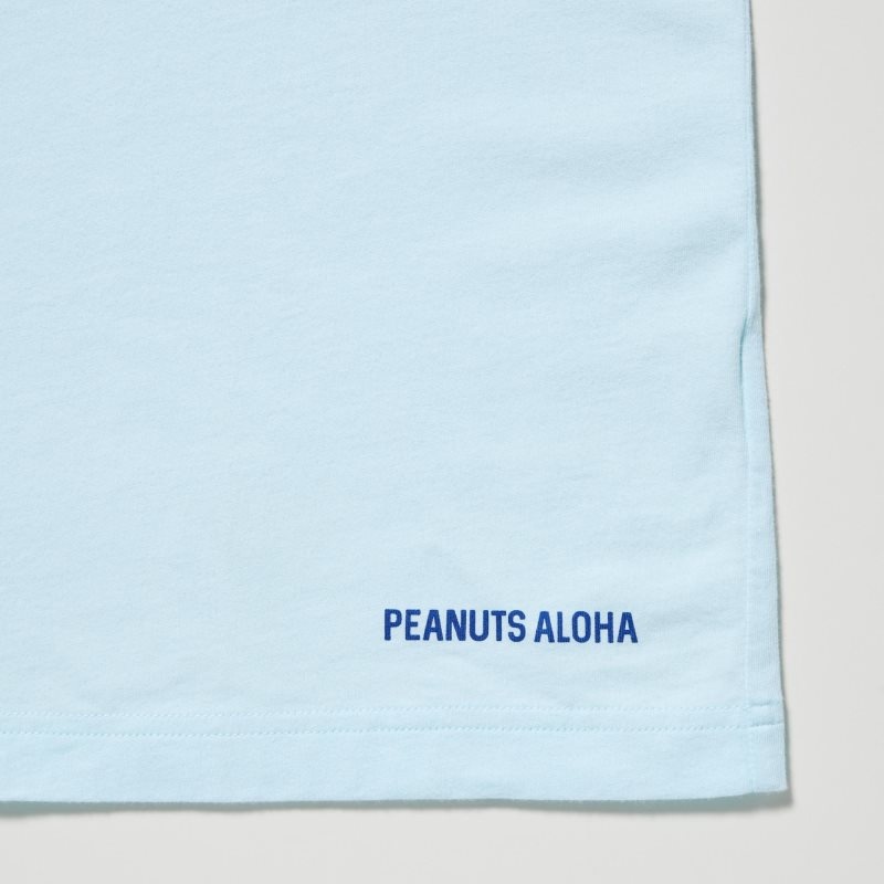 Uniqlo Peanuts Hawaii Ut Short Sleeve Graphic メンズ Tシャツ 緑 | 163972