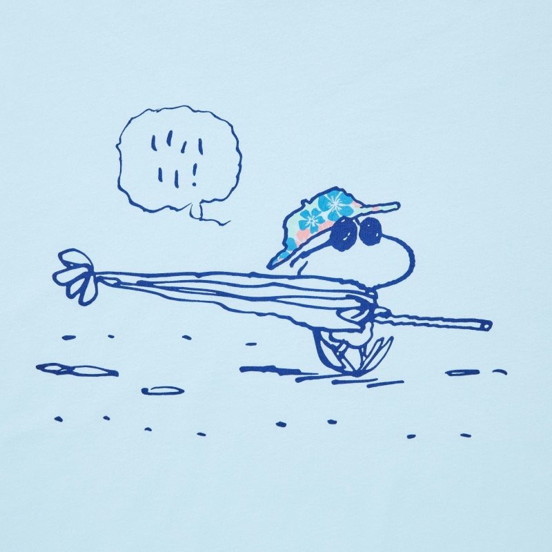 Uniqlo Peanuts Hawaii Ut Short Sleeve Graphic メンズ Tシャツ 緑 | 163972