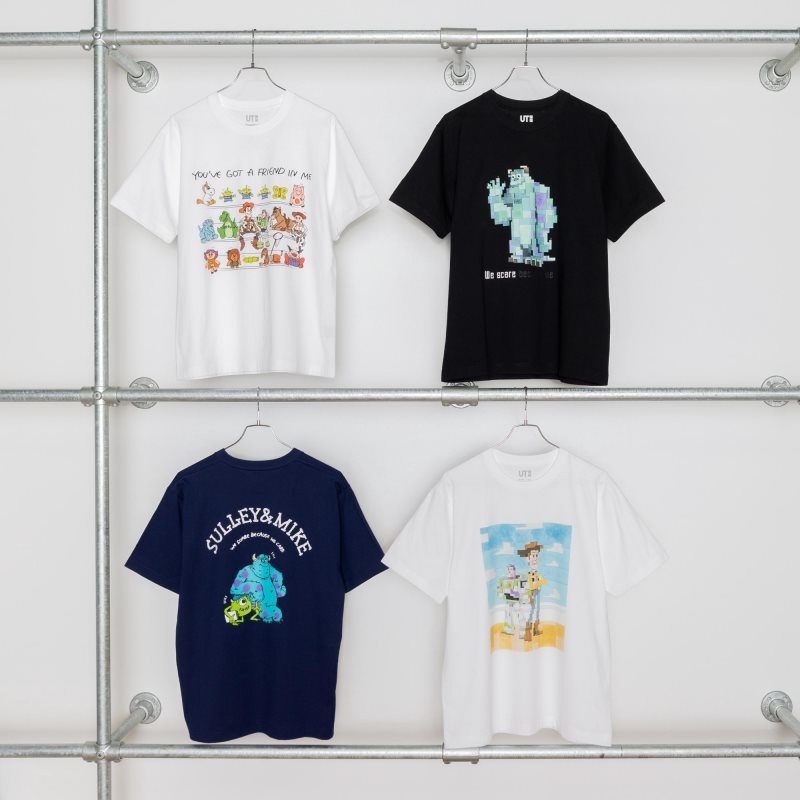 Uniqlo Pixar Art Ut Short-sleeve Graphic Adam Lister メンズ Tシャツ 黒 | 9753051